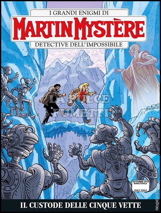 MARTIN MYSTERE #   359: IL CUSTODE DELLE CINQUE VETTE + FIGURINE 16 ( DI 22 )